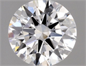 Diamante Natural 0.40 quilates, Redondo , Color D, claridad VVS2 y certificado GIA