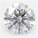 Del inventario de diamantes de laboratorio, 4.04 quilates, Redondo , Color D, claridad IF y certificado IGI