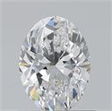 Diamante Natural 0.70 quilates, Ovalado , Color D, claridad VVS2 y certificado GIA