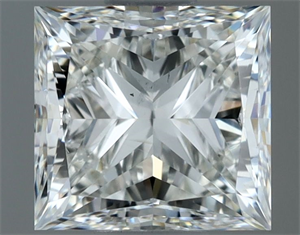 Foto Diamante Natural 1.00 quilates, Princesa , Color G, claridad SI1 y certificado IGI de