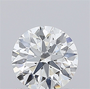 Picture of Lab Grown Diamond 1.00 Carats, Round with Excellent Cut, D Color, VVS2 Clarity and Certified by IGI