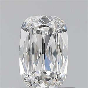 Foto Diamante Natural 0.59 quilates, Del cojín , Color E, claridad VVS2 y certificado GIA de