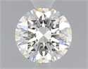 Natural Diamond 0.40 Carats, Round with Excellent Cut, H Color, VVS1 Clarity and Certified by GIA