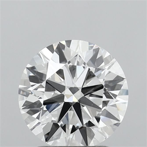 Picture of Lab Grown Diamond 1.81 Carats, Round with Ideal Cut, D Color, VVS2 Clarity and Certified by IGI