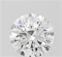 Lab Grown Diamond 1.07 Carats, Round with Excellent Cut, D Color, VVS1 Clarity and Certified by IGI