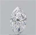Natural Diamond 1.01 Carats, Marquise with  Cut, D Color, SI1 Clarity and Certified by GIA