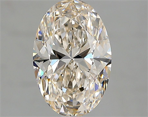 Picture of Natural Diamond 2.00 Carats, Oval with  Cut, K Color, VVS2 Clarity and Certified by GIA