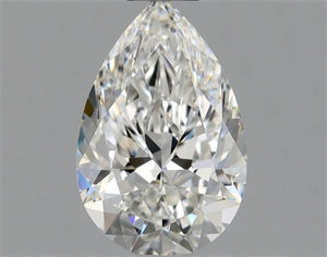 Picture of Natural Diamond 0.70 Carats, Pear with  Cut, F Color, VVS1 Clarity and Certified by GIA