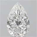 Natural Diamond 1.70 Carats, Pear with  Cut, E Color, VS1 Clarity and Certified by GIA