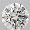 Lab Grown Diamond 3.50 Carats, Round with Ideal Cut, F Color, VS1 Clarity and Certified by IGI