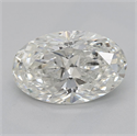Diamante Natural 1.30 quilates, Ovalado , Color I, claridad SI2 y certificado GIA