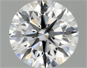 Lab Grown Diamond 1.07 Carats, Round with Excellent Cut, E Color, VVS2 Clarity and Certified by IGI