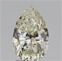 Natural Diamond 2.01 Carats, Pear with  Cut, L Color, SI1 Clarity and Certified by GIA