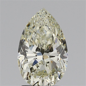 Picture of Natural Diamond 2.01 Carats, Pear with  Cut, L Color, SI1 Clarity and Certified by GIA