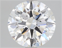 Del inventario de diamantes de laboratorio, 2.09 quilates, Redondo , Color E, claridad VVS2 y certificado IGI