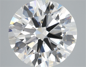 Picture of Lab Grown Diamond 7.03 Carats, Round with Ideal Cut, G Color, VS2 Clarity and Certified by IGI
