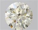 Natural Diamond 1.20 Carats, Round with Excellent Cut, K Color, VS1 Clarity and Certified by IGI