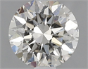 Natural Diamond 0.70 Carats, Round with Very Good Cut, L Color, VS1 Clarity and Certified by GIA