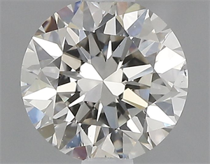 Picture of Natural Diamond 0.70 Carats, Round with Very Good Cut, L Color, VS1 Clarity and Certified by GIA