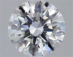 Picture of Natural Diamond 1.12 Carats, Round with Excellent Cut, D Color, FL Clarity and Certified by GIA