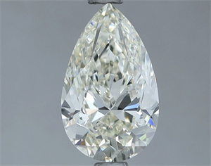 Picture of Natural Diamond 1.51 Carats, Pear with  Cut, K Color, VVS1 Clarity and Certified by IGI
