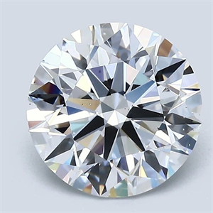 Foto Diamante Natural 2.20 quilates, Redondo , Color D, claridad VS2 y certificado GIA de