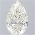 Natural Diamond 2.01 Carats, Pear with  Cut, I Color, SI2 Clarity and Certified by IGI