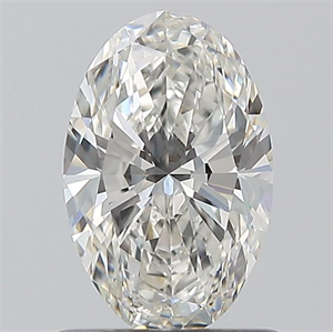 Picture of Natural Diamond 0.90 Carats, Oval with  Cut, H Color, VS2 Clarity and Certified by GIA