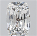 Natural Diamond 1.20 Carats, Cushion with  Cut, D Color, VS1 Clarity and Certified by GIA