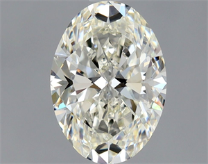 Picture of Natural Diamond 1.21 Carats, Oval with  Cut, J Color, VVS1 Clarity and Certified by GIA