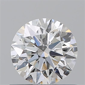 Picture of Natural Diamond 0.73 Carats, Round with Excellent Cut, G Color, SI2 Clarity and Certified by GIA