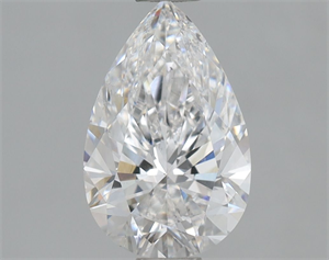 Picture of Natural Diamond 0.91 Carats, Pear with  Cut, D Color, SI1 Clarity and Certified by GIA