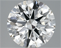 Del inventario de diamantes de laboratorio, 2.07 quilates, Redondo , Color E, claridad VVS2 y certificado GIA