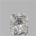 Natural Diamond 0.71 Carats, Cushion with  Cut, I Color, SI1 Clarity and Certified by GIA