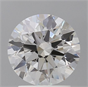 Del inventario de diamantes de laboratorio, 2.09 quilates, Redondo , Color E, claridad VVS2 y certificado IGI