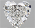 Natural Diamond 1.51 Carats, Heart with  Cut, F Color, VS2 Clarity and Certified by GIA