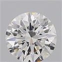 Diamante Natural 0.71 quilates, Redondo , Color F, claridad VVS2 y certificado GIA
