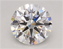 Lab Grown Diamond 3.04 Carats, Round with Ideal Cut, E Color, VVS2 Clarity and Certified by IGI