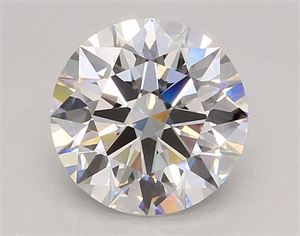 Picture of Lab Grown Diamond 3.04 Carats, Round with Ideal Cut, E Color, VVS2 Clarity and Certified by IGI