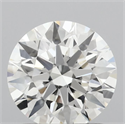 Lab Grown Diamond 1.07 Carats, Round with Ideal Cut, E Color, VVS1 Clarity and Certified by IGI