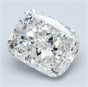 Diamante Natural 3.01 quilates, Del cojín , Color F, claridad VS2 y certificado GIA