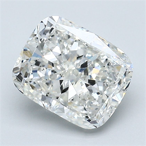 Foto Diamante Natural 3.01 quilates, Del cojín , Color F, claridad VS2 y certificado GIA de