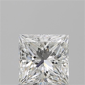 Picture of Natural Diamond 1.02 Carats, Princess with  Cut, G Color, VS1 Clarity and Certified by GIA