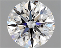 Natural Diamond 1.80 Carats, Round with Excellent Cut, E Color, VS1 Clarity and Certified by GIA