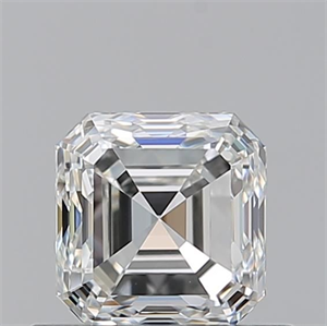 Picture of Natural Diamond 0.70 Carats, Asscher with  Cut, H Color, VVS2 Clarity and Certified by GIA