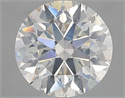 Natural Diamond 3.01 Carats, Round with Excellent Cut, I Color, SI1 Clarity and Certified by GIA