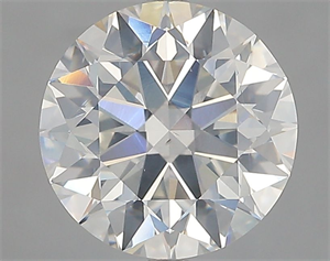 Picture of Natural Diamond 3.01 Carats, Round with Excellent Cut, I Color, SI1 Clarity and Certified by GIA