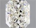 Natural Diamond 1.01 Carats, Radiant with  Cut, K Color, VS2 Clarity and Certified by GIA