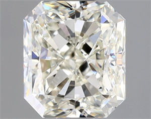 Picture of Natural Diamond 1.01 Carats, Radiant with  Cut, K Color, VS2 Clarity and Certified by GIA
