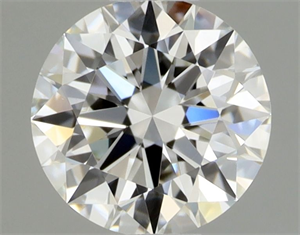 Picture of Natural Diamond 0.40 Carats, Round with Excellent Cut, G Color, IF Clarity and Certified by GIA